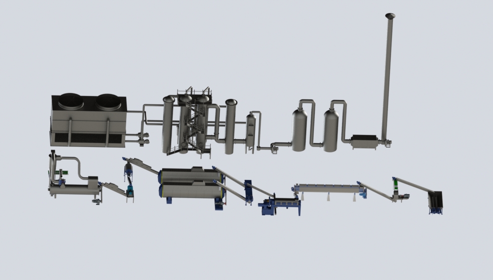 生活垃圾处理生产线